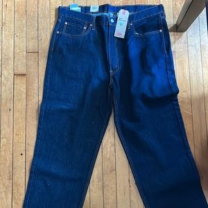 Blue Levi’s jeans